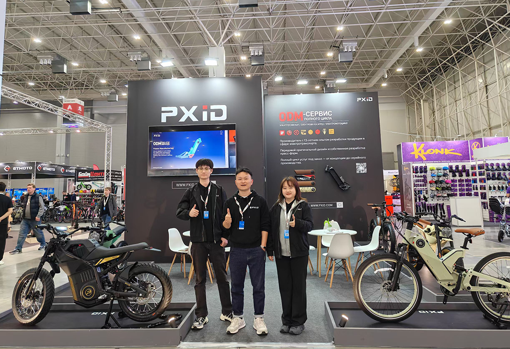PXID na sajmu Moscow Velokult 2026: Istražite mogućnosti proizvođača originalne opreme za električnu mobilnost