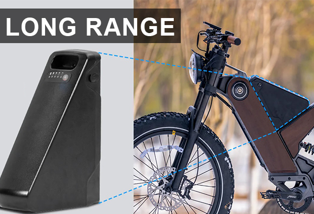 Actualización de longa autonomía para bicicleta eléctrica ANTELOPE P5