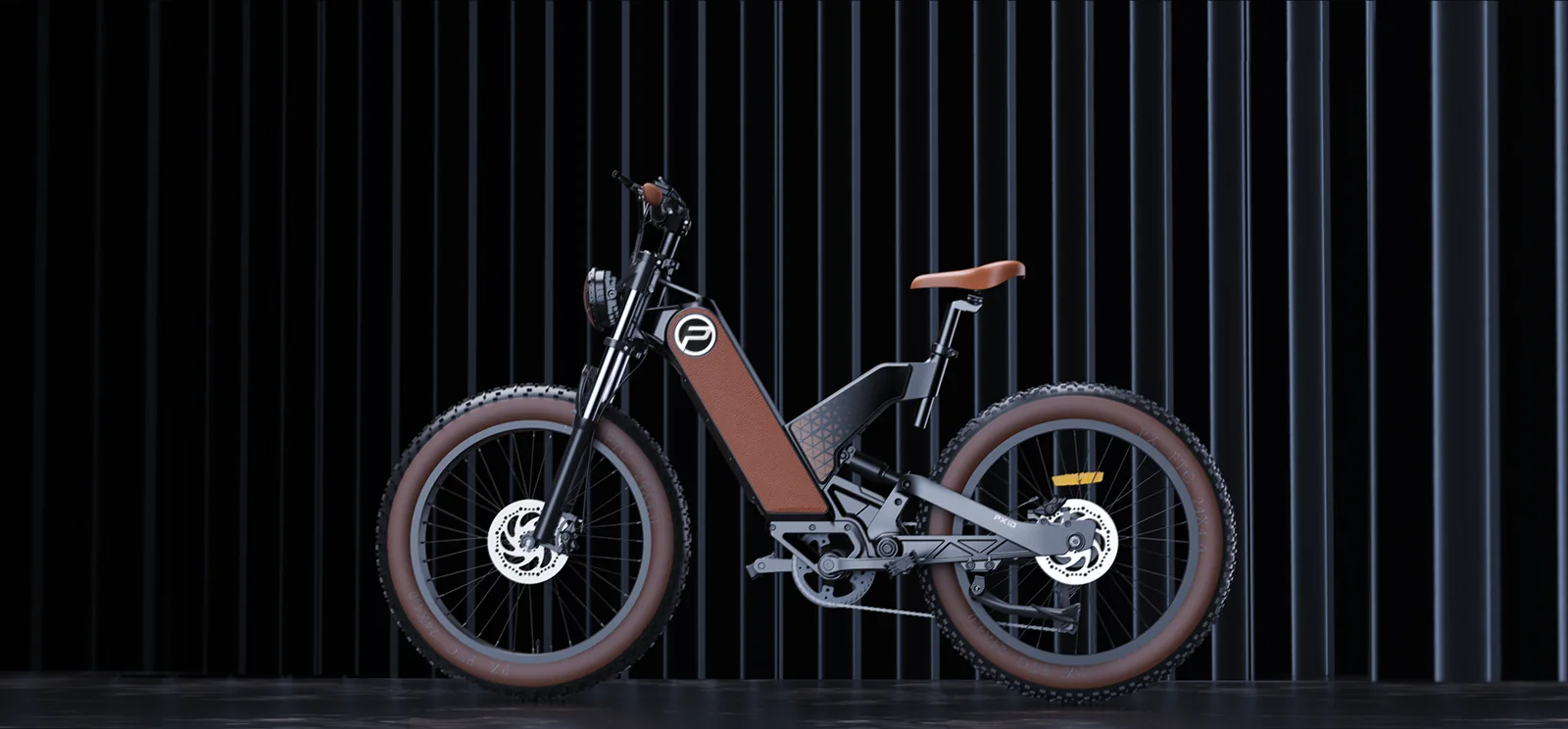 Side view of the PXID P5 electric bike