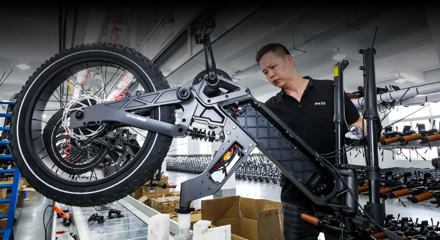 Complete-bike assembly and inspection