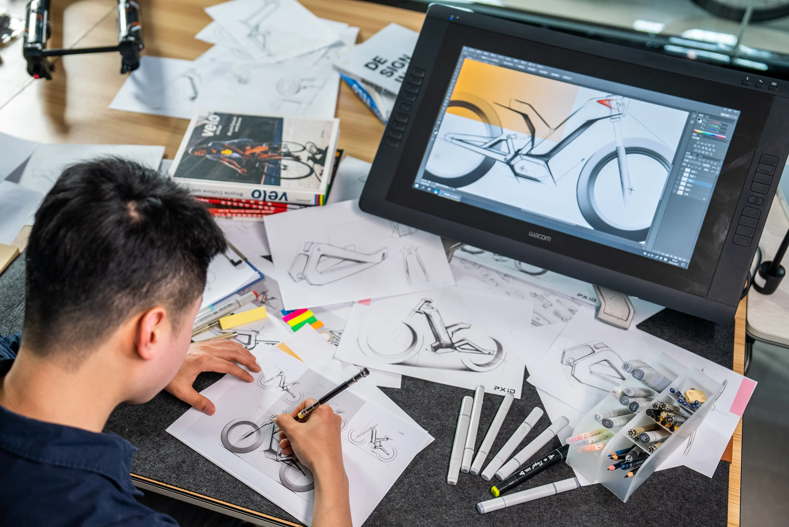 Sketch and styling development
