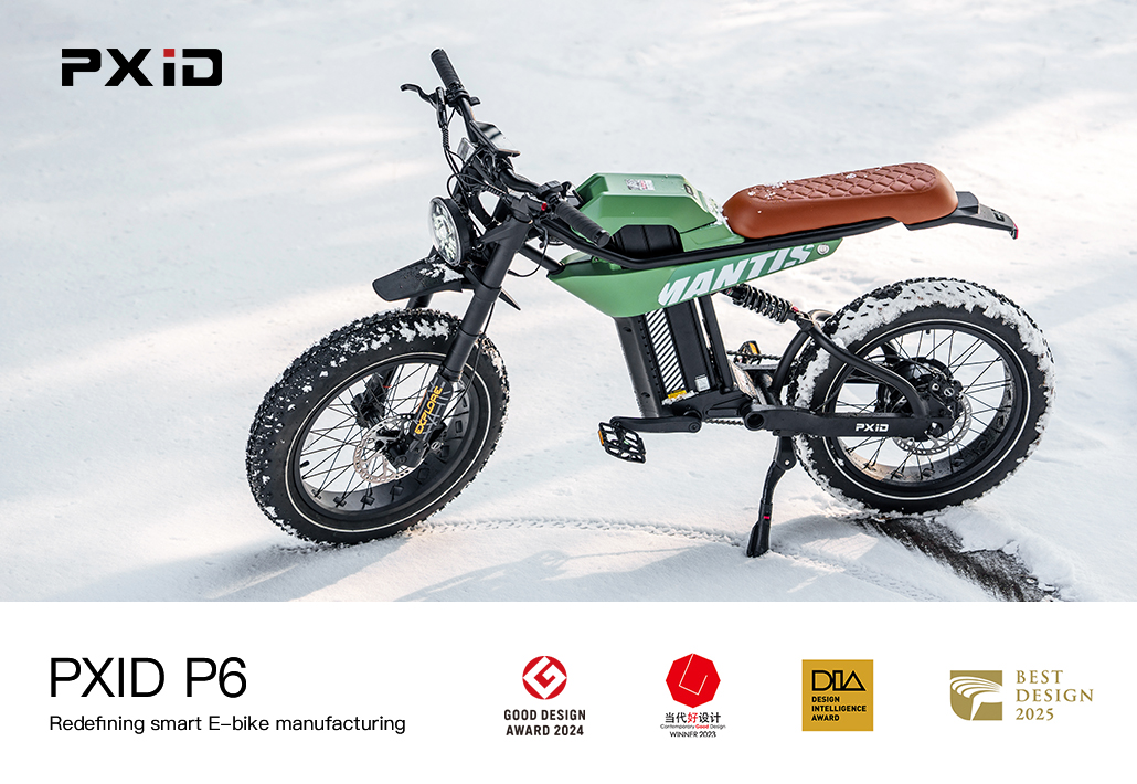 PXID P6 Wins GOOD DESIGN AWARD: Empowering Premium E-bike Customization with 6061 Aluminum Forging