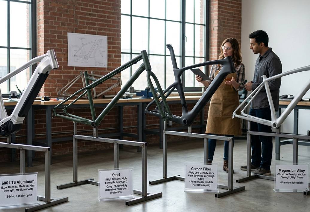 Deep Analysis: 6061-T6 Aluminum Alloy in Electric Bike & Motorcycle Frame Manufacturing