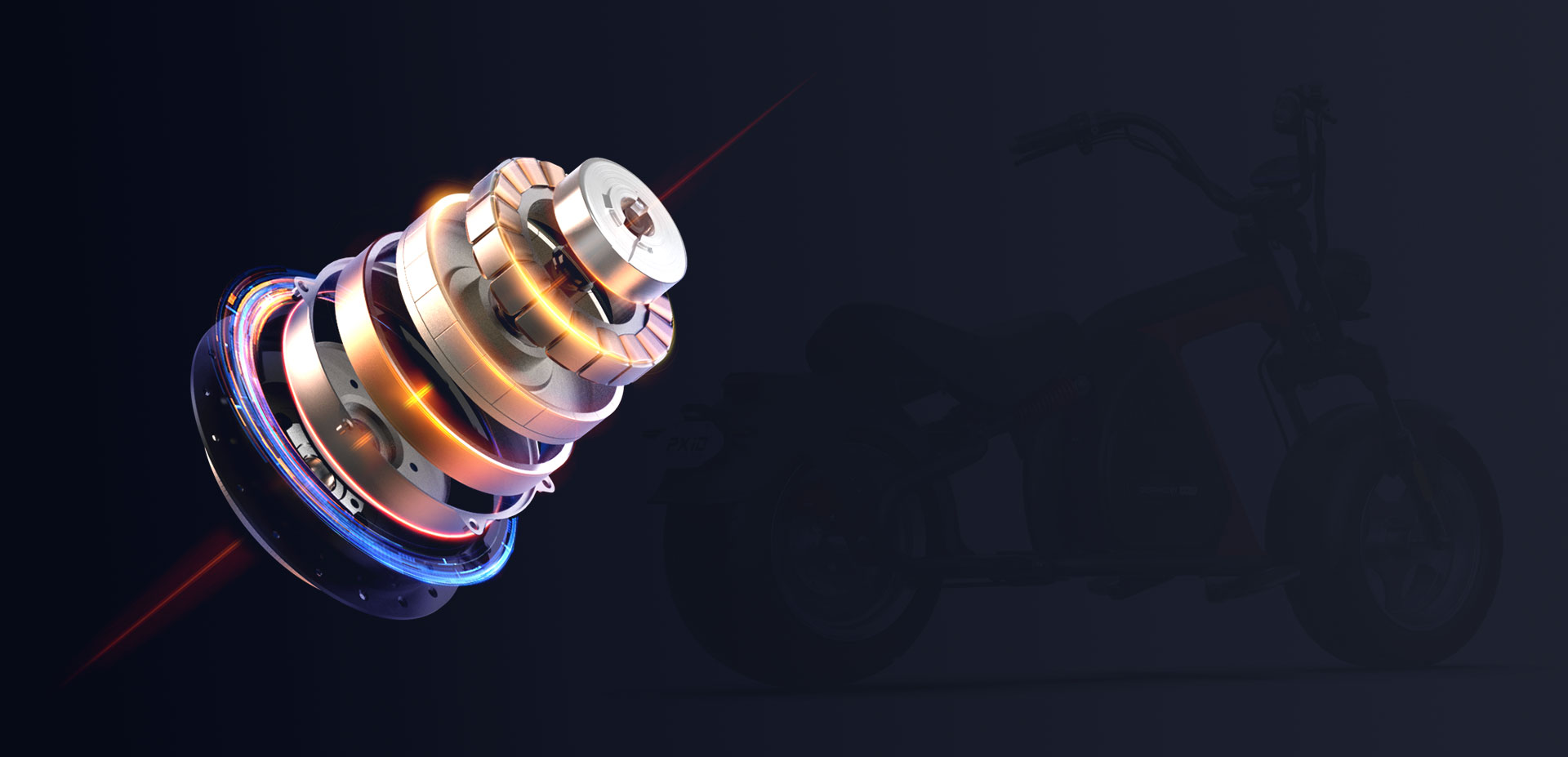 60V2000WMoto na-enweghị brushes ike dị elu