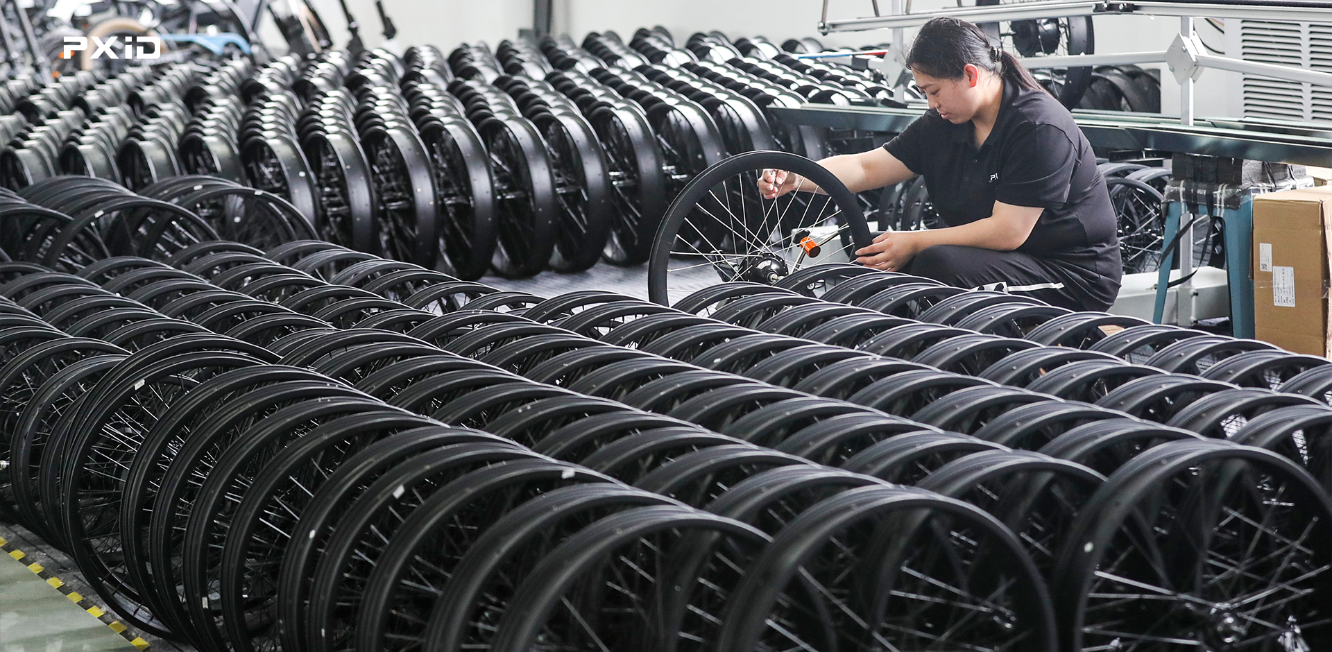 Integrated supply chain for electric mobility solutions including battery, motor, and frame production
