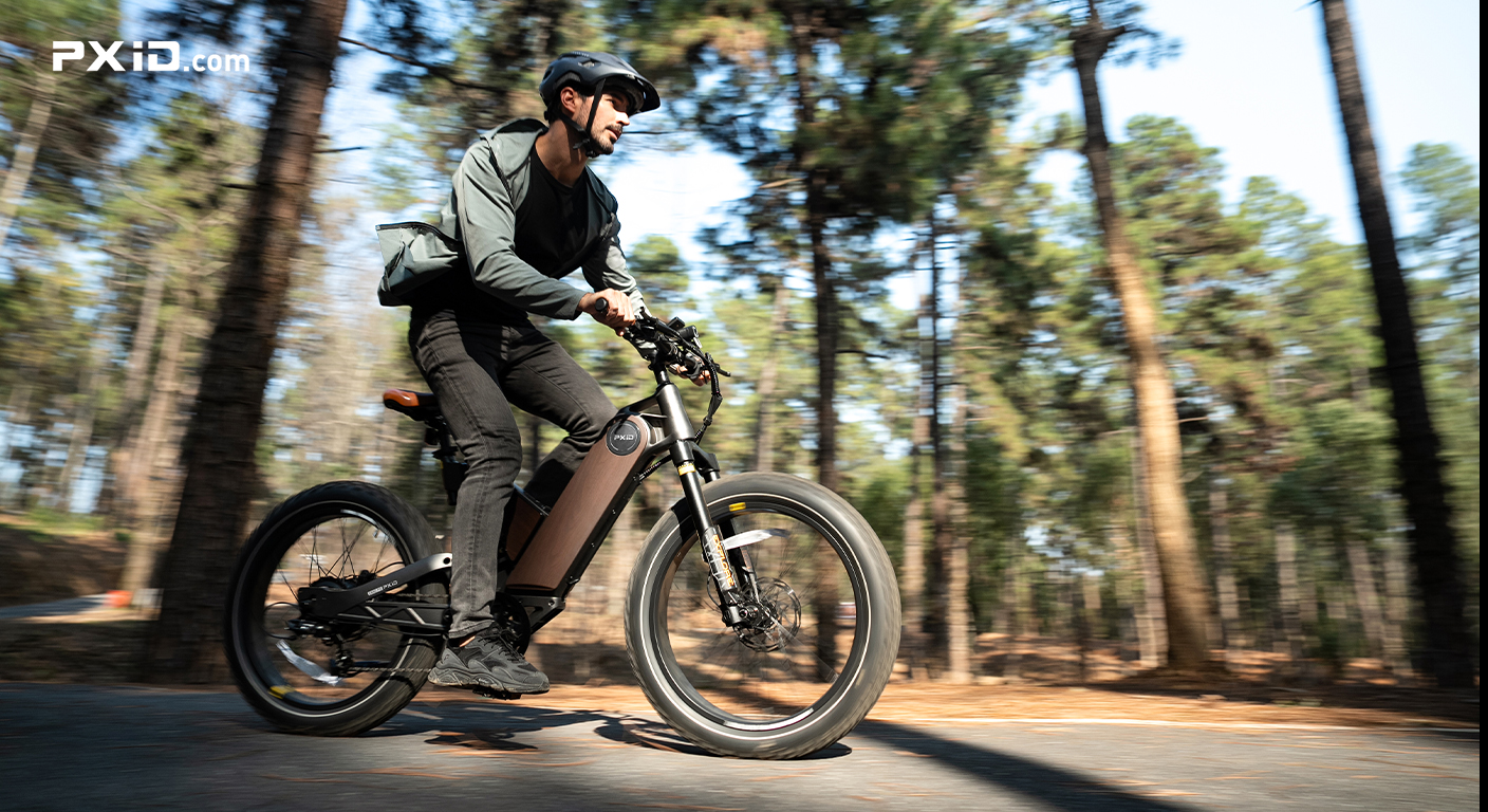 PXID P5 lightweight e-bike with seamless frame design for energy-efficient urban mobility