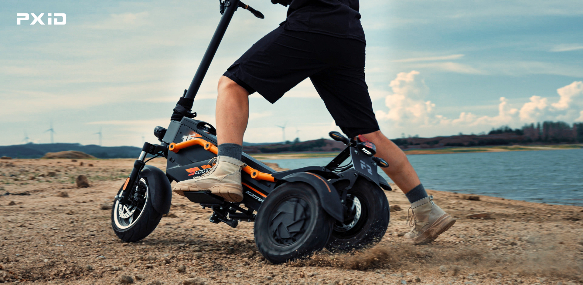 Electric motorcycle designed for city commuting with regulated motor power and speed. 