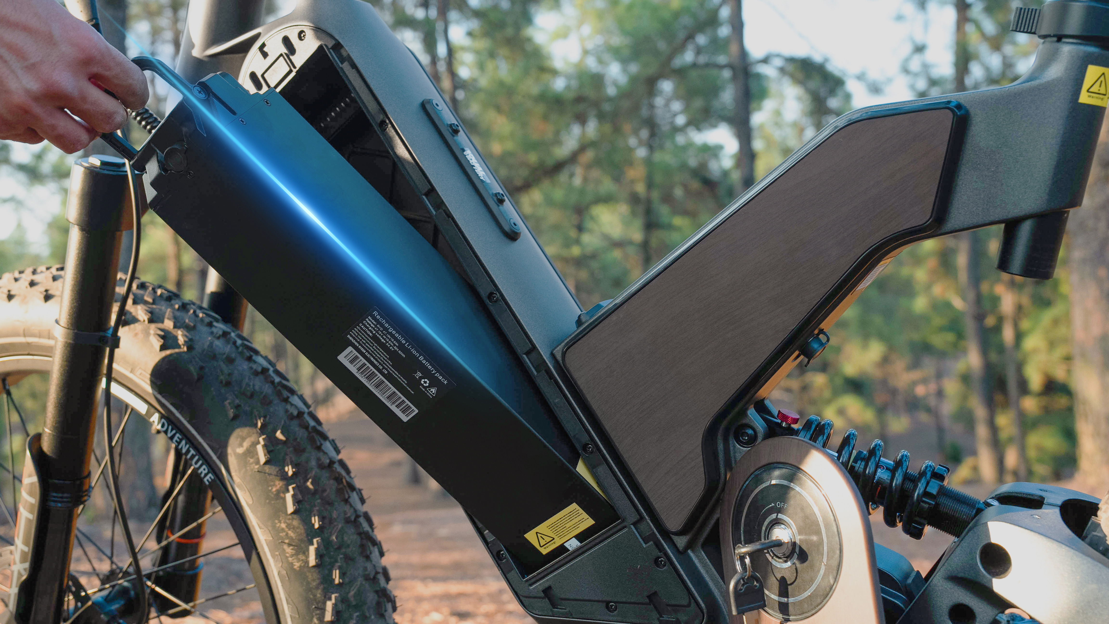 This section presents the PXID P5 pedal-assist e-bike and its lithium-ion battery pack (model: DZ36N-15BM). The product has officially obtained China Compulsory Certification (CCC / 3C) and is scheduled for an official launch in the Chinese domestic market in 2026, following the completion of regulatory compliance requirements.