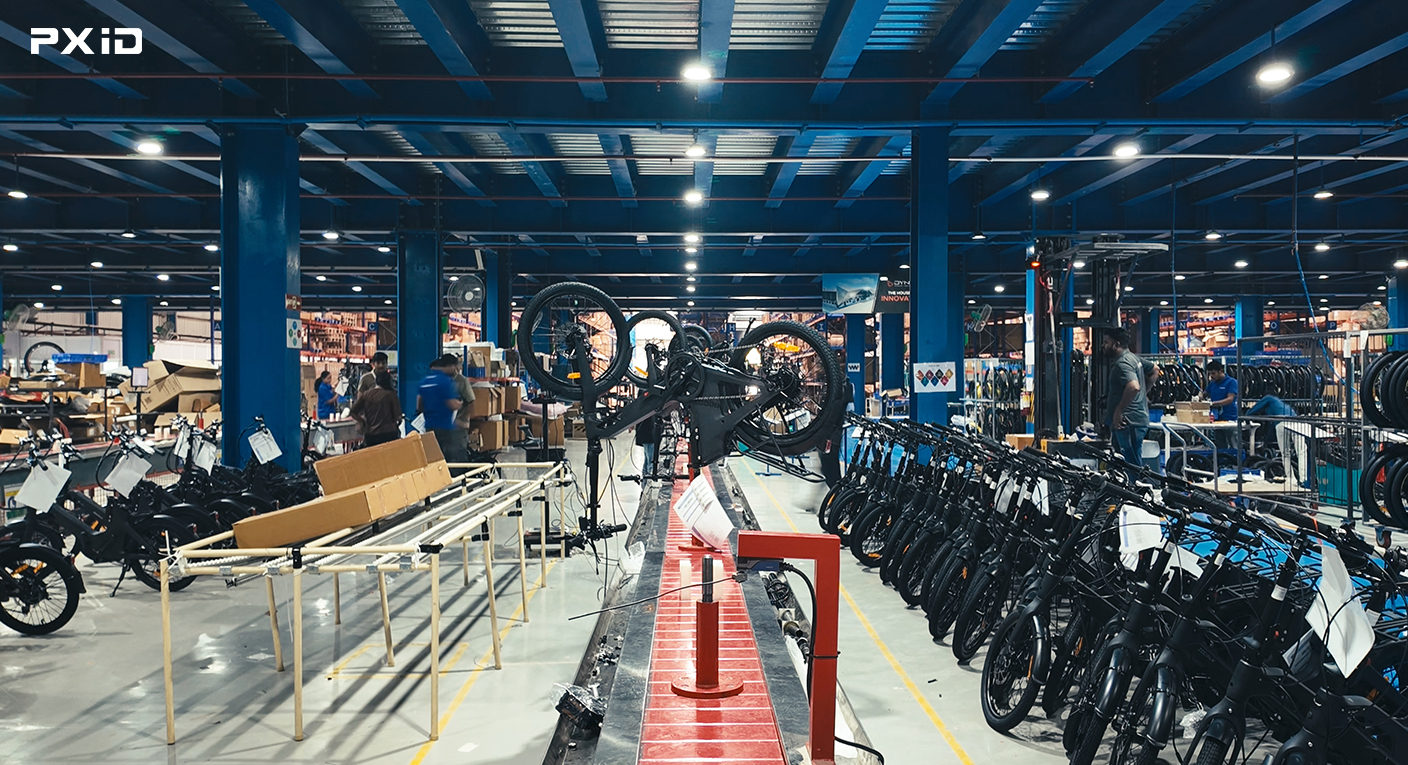 Global electric bike supply chain transition from China to India manufacturing with OEM ODM production facilities