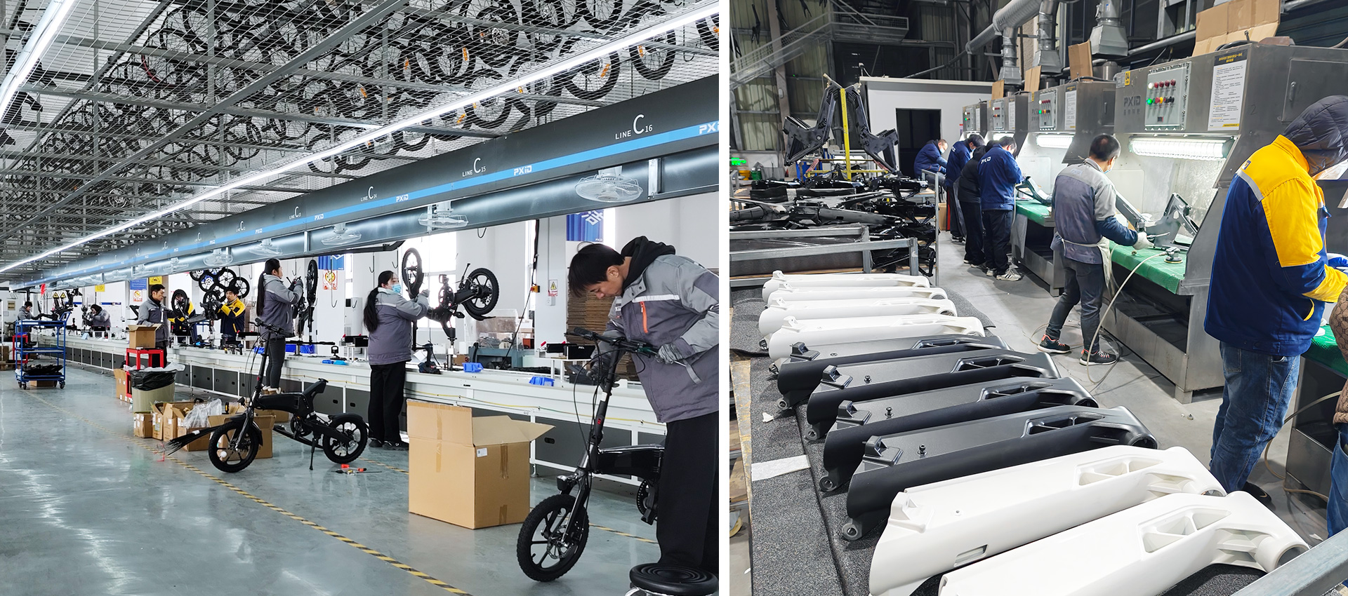 PXID ODM and OEM production lines operating during New Year to support stable delivery of P2 and P6 products for global customers