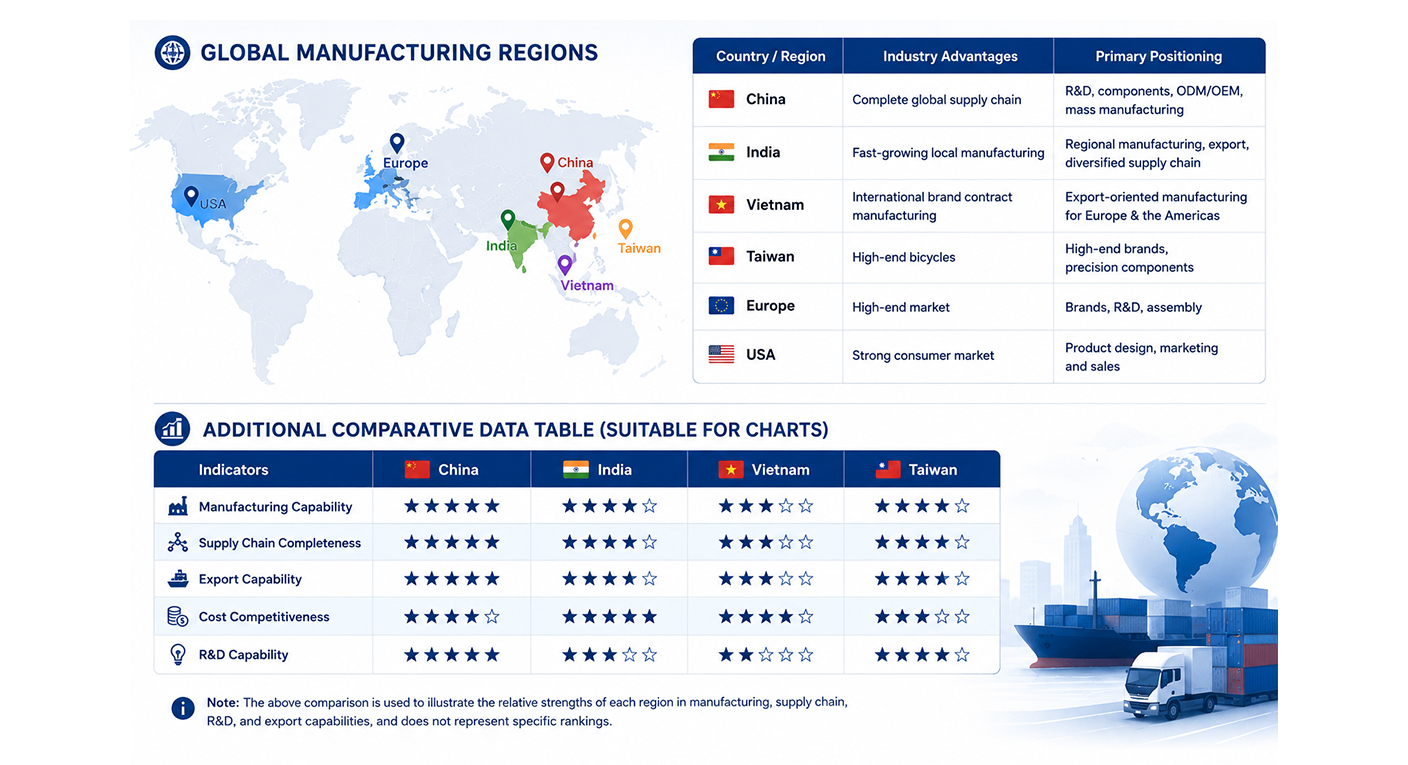 GLOBAL MANUFACTURING REGIONS