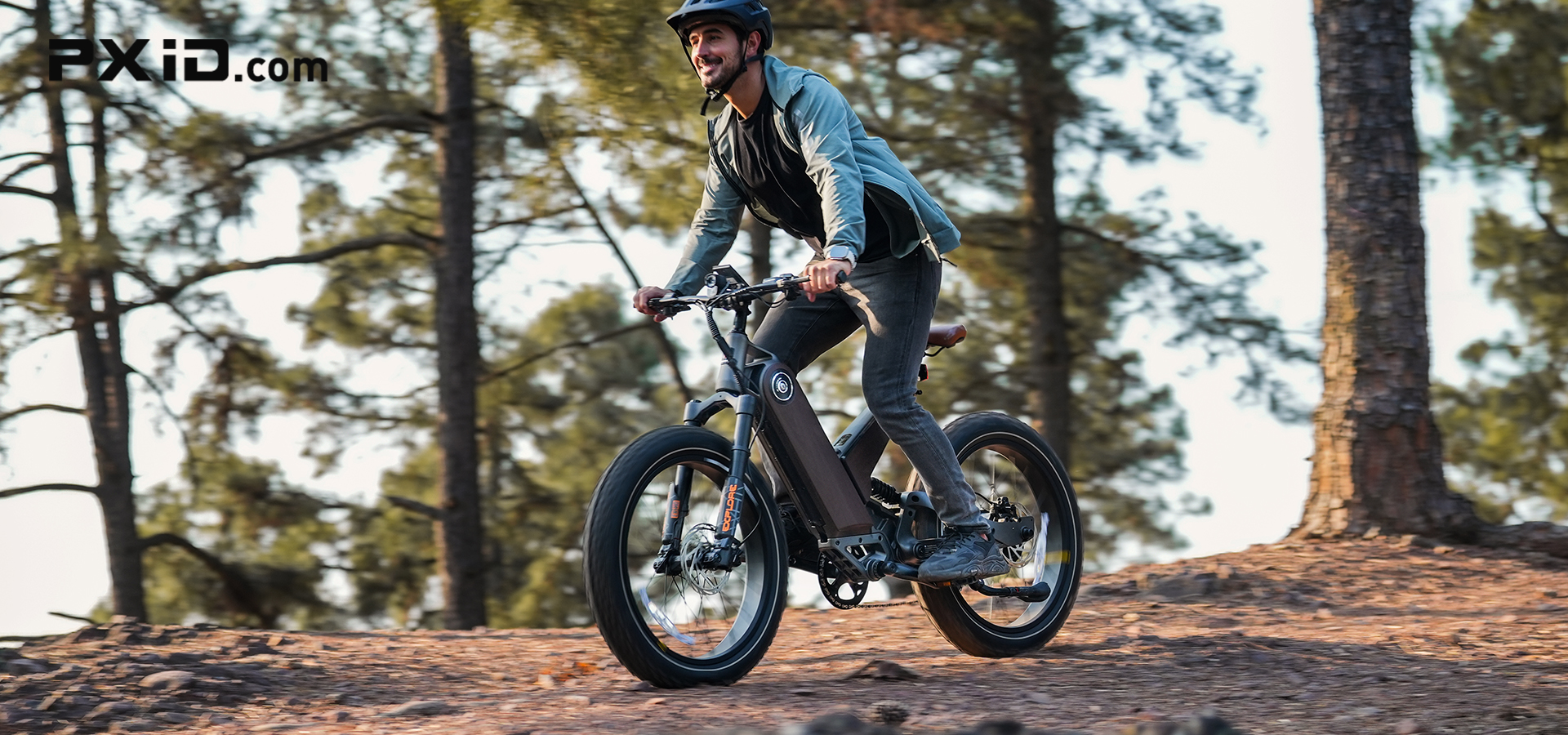  PXID P5 fat tire e-bike all terrain electric bike OEM outdoor recreation platform