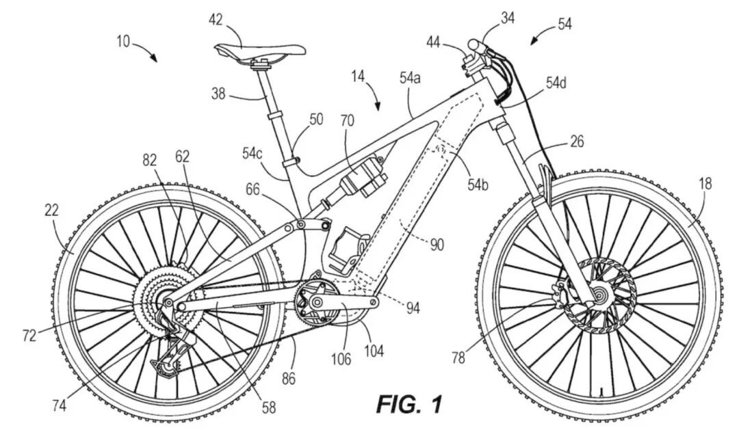 Gates e-bike belt mid-drive transmission patent with three belts